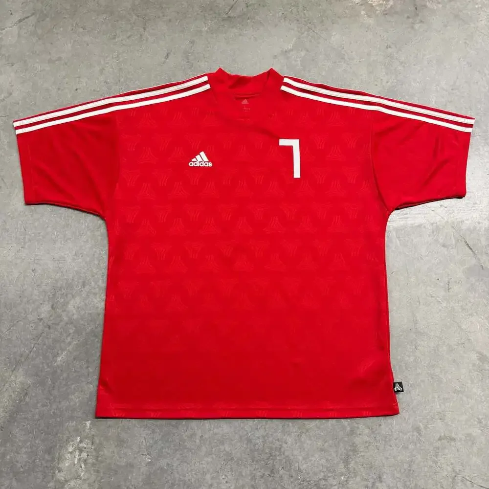 Adidas Tango Icon Soccer Jersey Number 7 Red Climalite